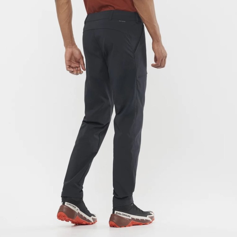 Black Salomon Wayfarer City Men's Sport Pants | IE UP5489